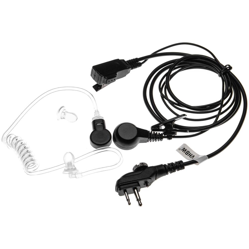 Oreillette Acoustique Transparent Vhbw Pour Alan Midland G9 G8 G5 - Talkie-Walkie Avec Clip