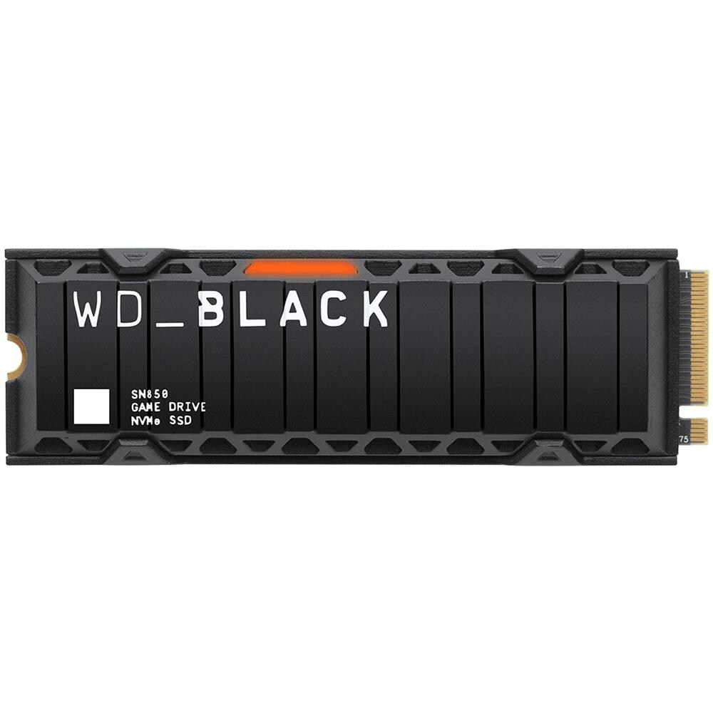 Wd 1tb Black Nvme Ssd Wi Heatsi M. 2 Pcie Gen3 5y Warranty Sn850 - Foto 1