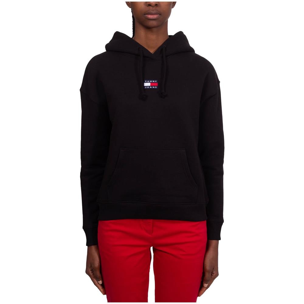 Felpa Donna Relaxed Con Badge Logo - Foto 2