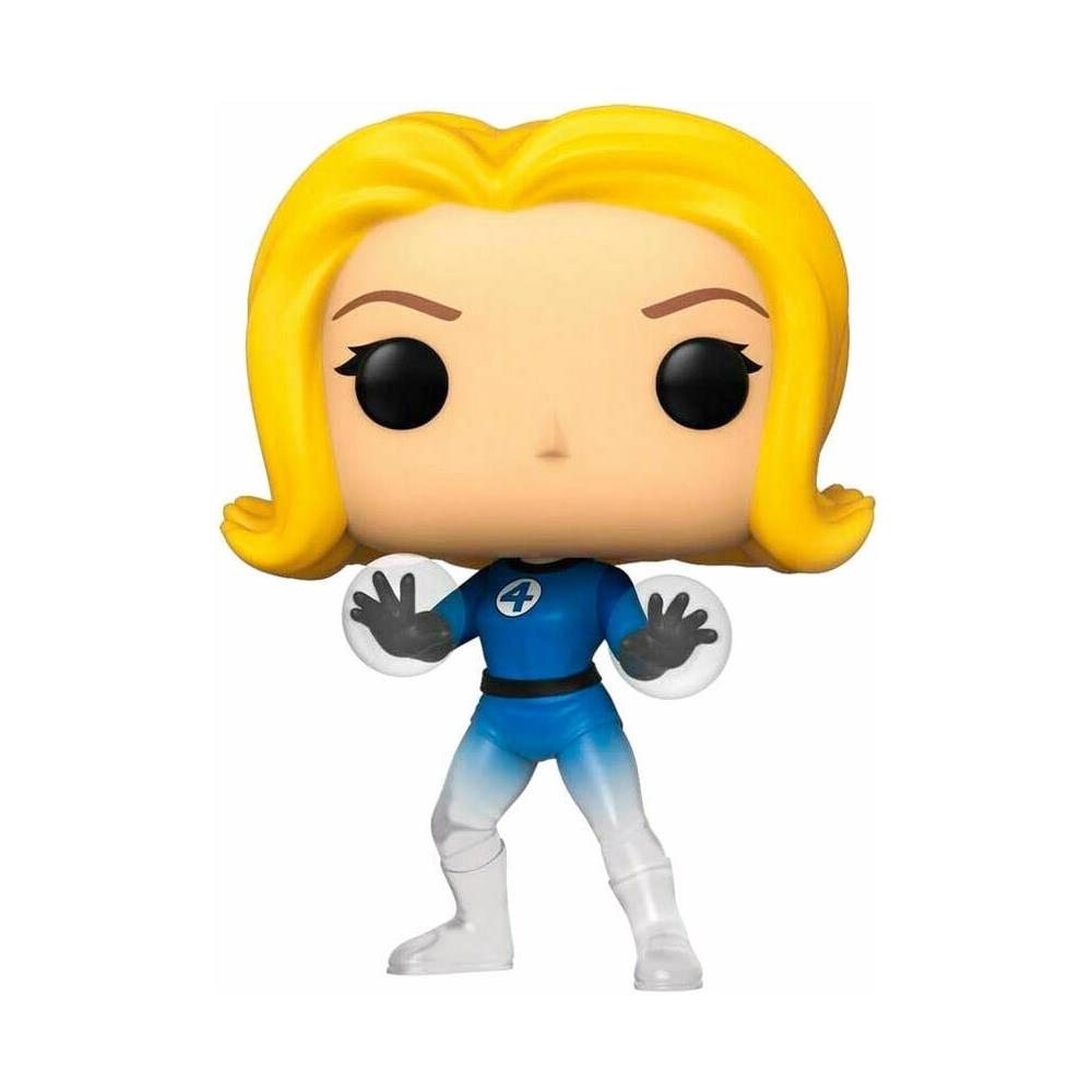 Marvel: Fantastic Four Pop! Vinyl Figure Invisible Girl (translucent) 9 Cm - Foto 2