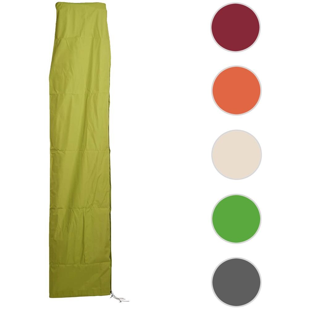 Copriombrellone copertura ombrellone ad arco protettiva HWC poliestere con cerniera 3x4m avorio grigio | Leroy Merlin