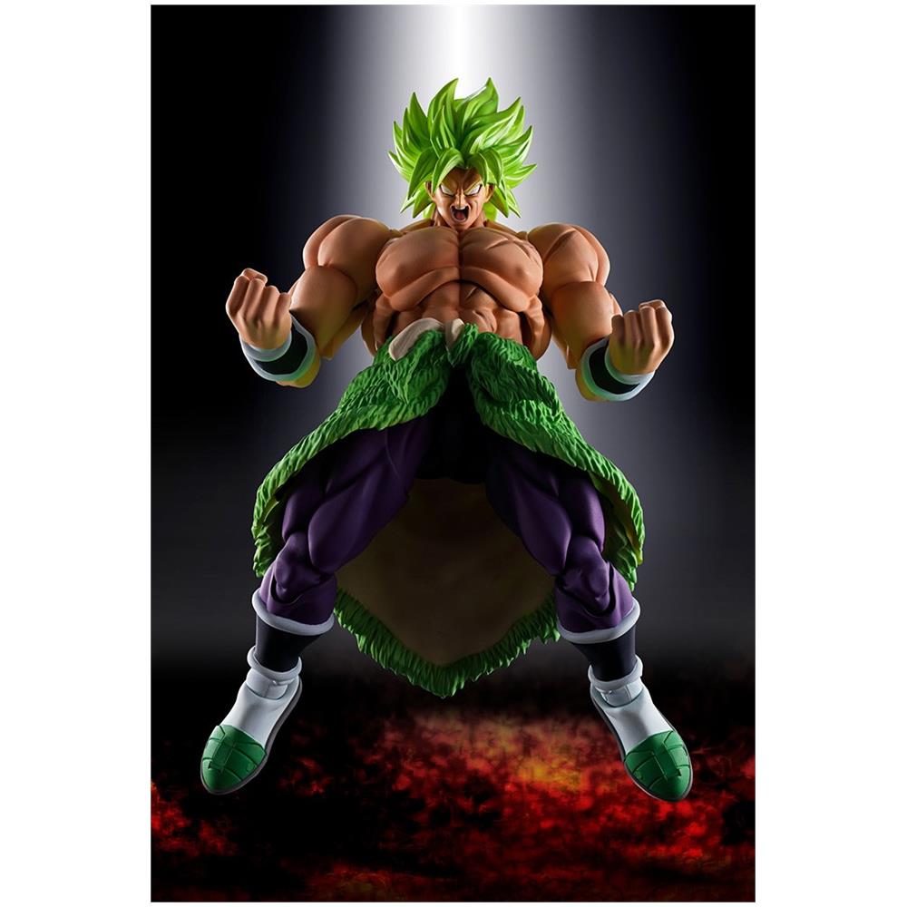 Dragonball Super Broly S. h. Figuarts Action Figure Super Saiyan Broly Fullpower 22 Cm - Foto 2