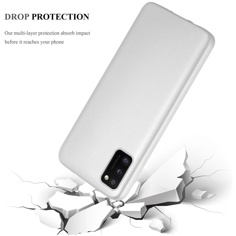 Custodia Compatibile Con Samsung Galaxy A51 4g / M40s In Nero Metallico - Coperchio Protettivo In Silicone Tpu Flessibile - Foto 7