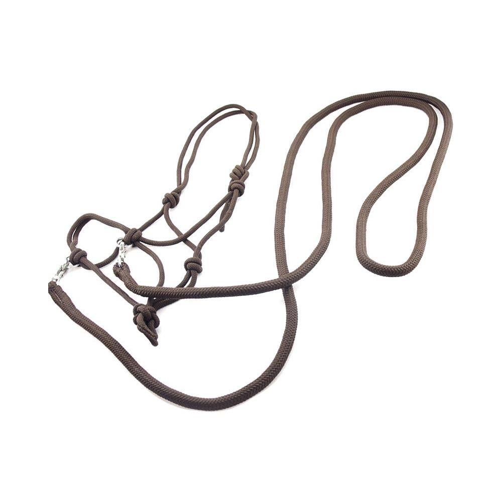 F.R.A. Babia con cavezza annodata » Colore: nero, Dimensioni: X-Full Warmblood extra / Sangue freddo