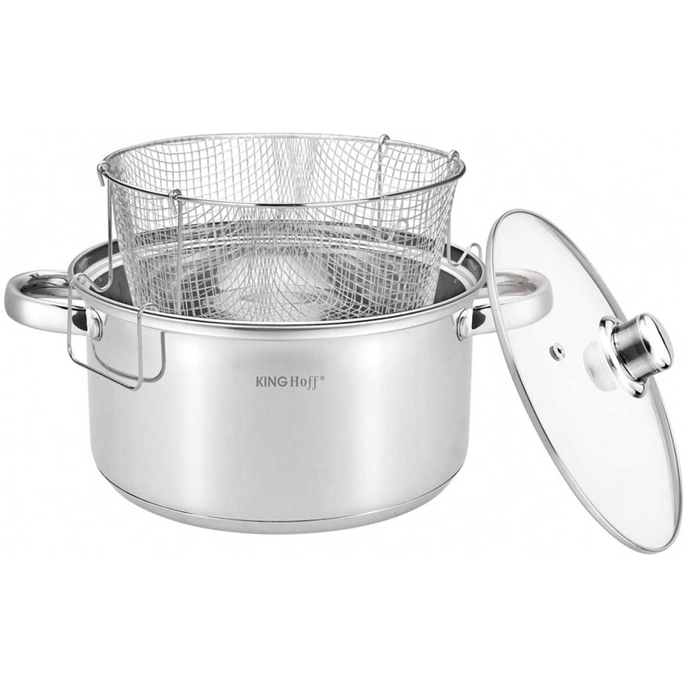 Kh-1630 Casseruola Con Cestello Friggitrice 5,5l - Foto 1