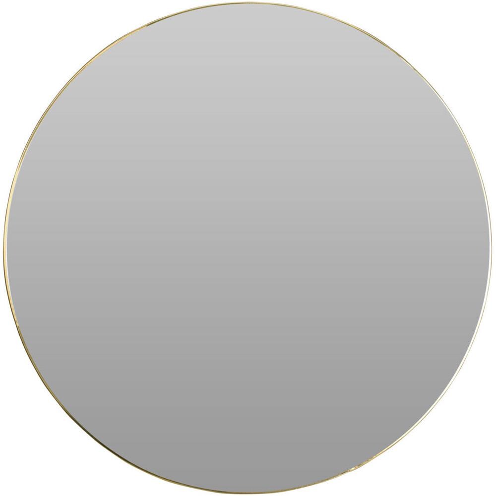 Specchio Rotondo In Cornice Minimalista, Ø 55 Cm - Foto 1