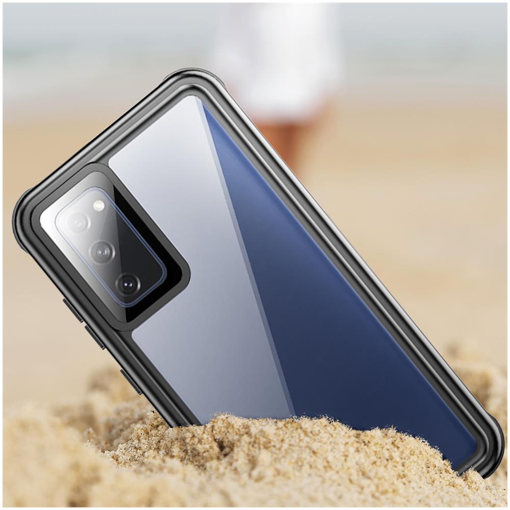 Cover Completa Per Samsung Galaxy S20 Fe, Impermeabile Ip68 2 Metri, Trasparente - Foto 2