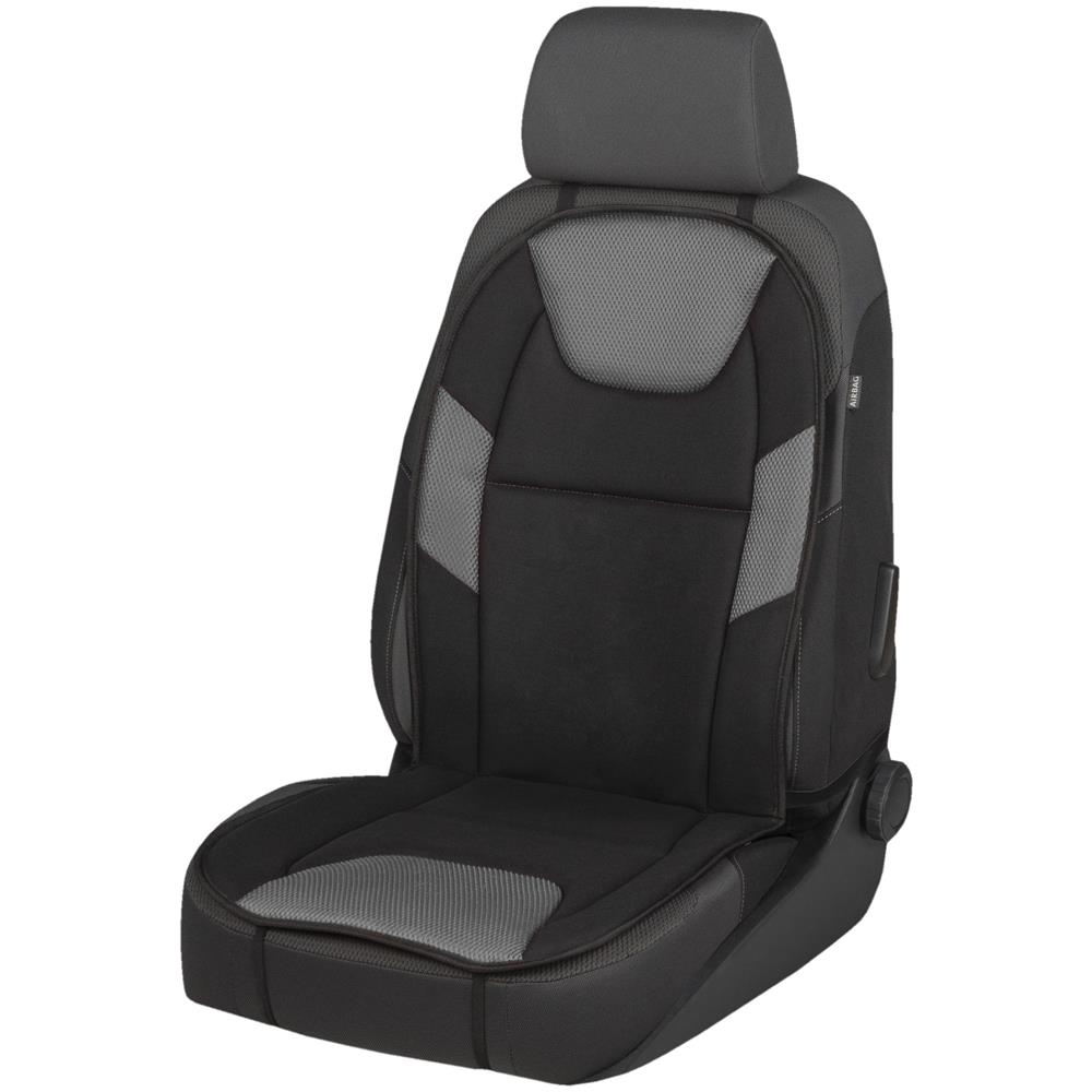 Coprisedili Auto Norris Grigio-nero - Foto 1