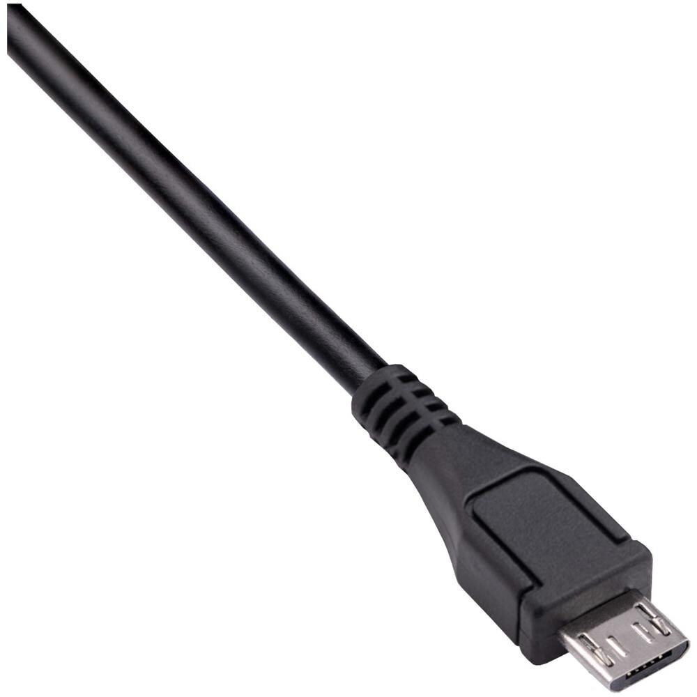 AK-USB-17 cavo USB 0,6 m USB 2.0 Micro-USB B Nero - Foto 3