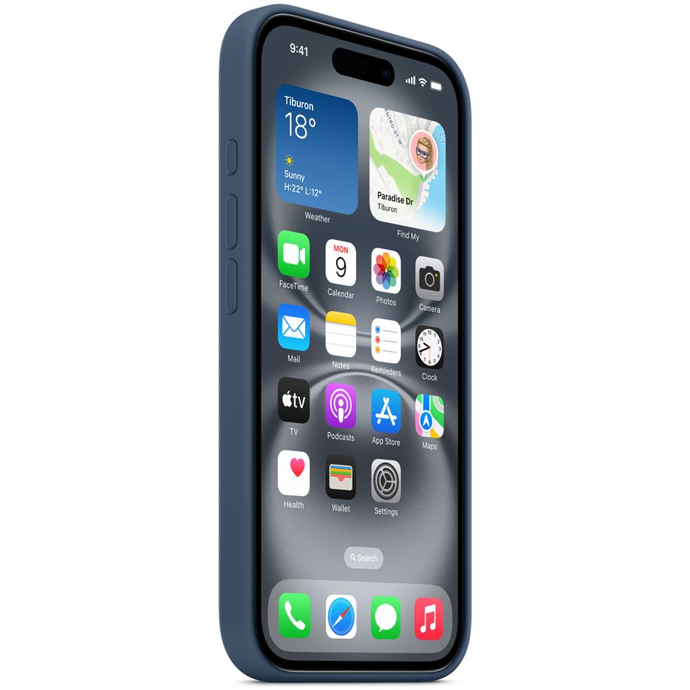 iPhone 16 Silicone Case MagSafe Denim MYY23ZM /A - Foto 6