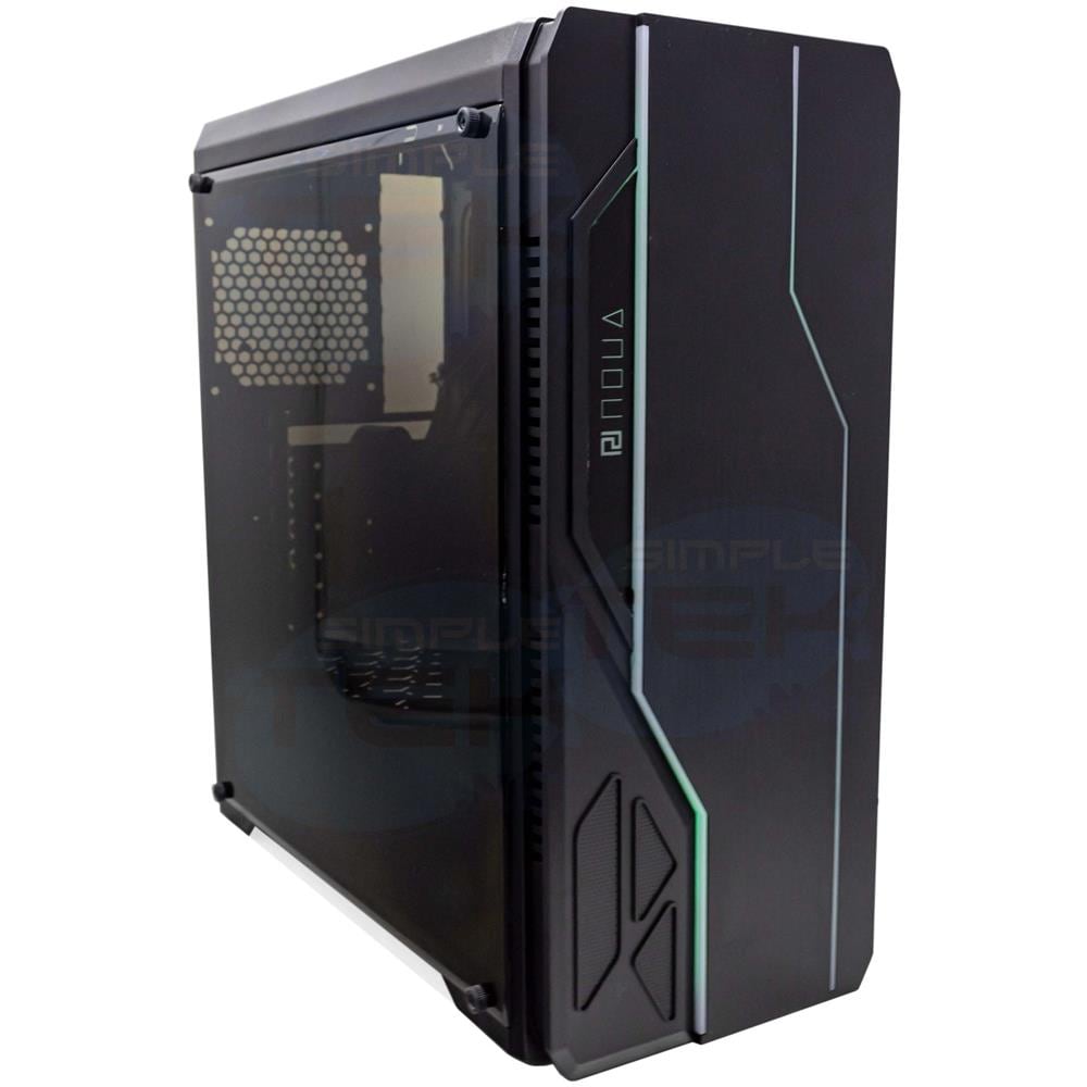 Case Balam Rush BR-929592 Midi Tower ATX / Micro ATX / Mini-ITX 1 Porta USB 3.2 Colore Nero (Finestrato) - Foto 1