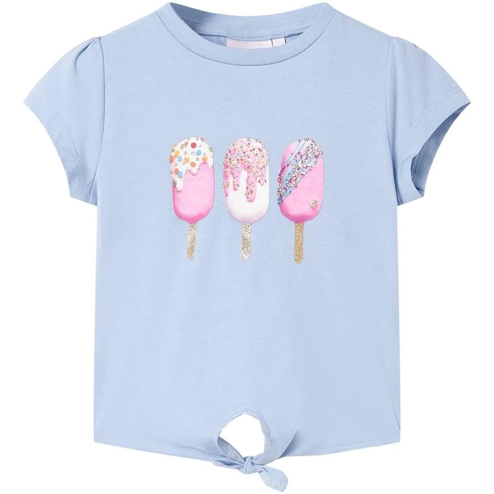 Maglietta da Bambina Blu 116 - Foto 1