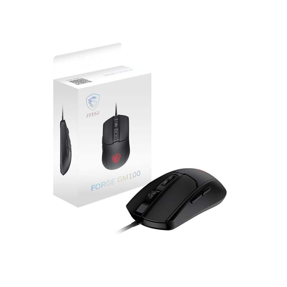 FORGE GM100 mouse Gaming Ambidestro USB tipo A Ottico 6400 DPI - Foto 5