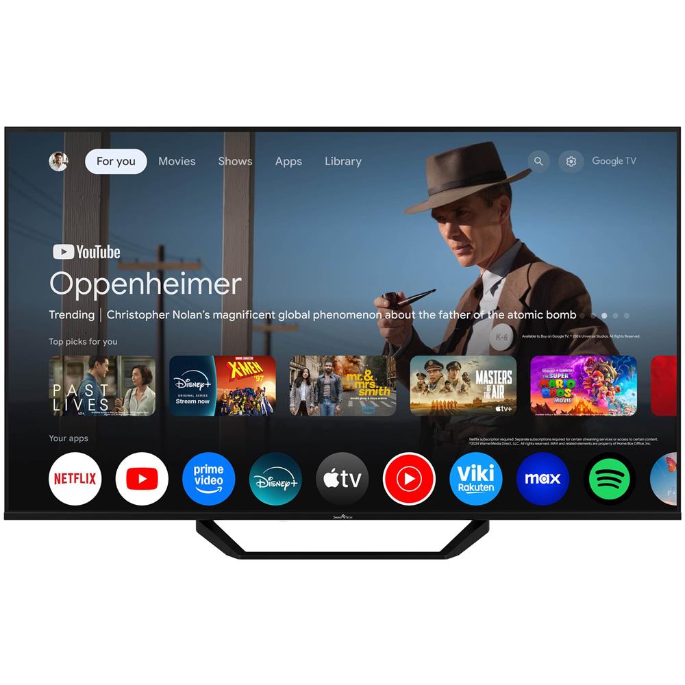 50QG06K TV 50" 4K Ultra HD Smart TV Wi-Fi Nero 300 cd /m² - Foto 1