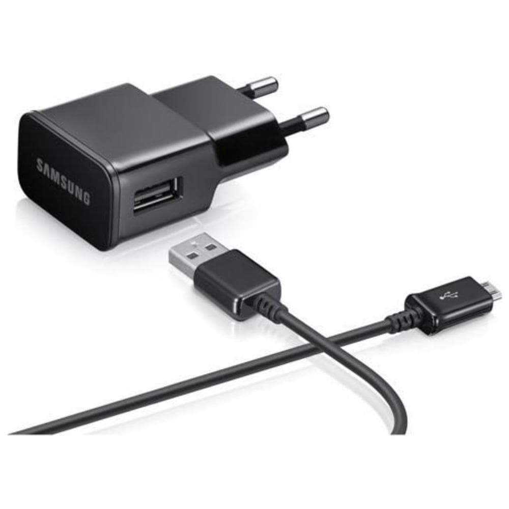 Carica rete samsung 2.0 amp + cavo microusb black - Foto 2