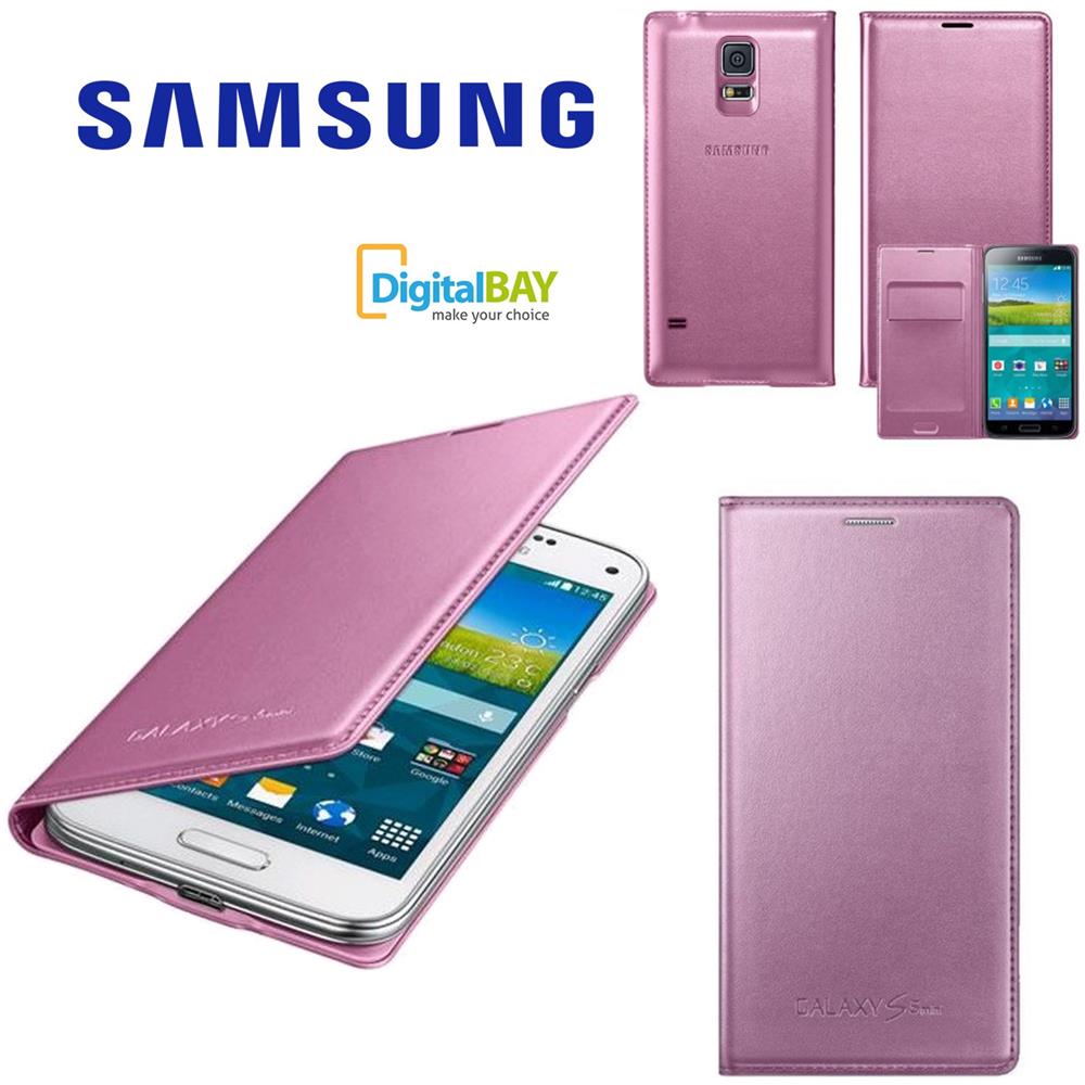 Flip Cover per Galaxy S5 Mini Rosa - Foto 8