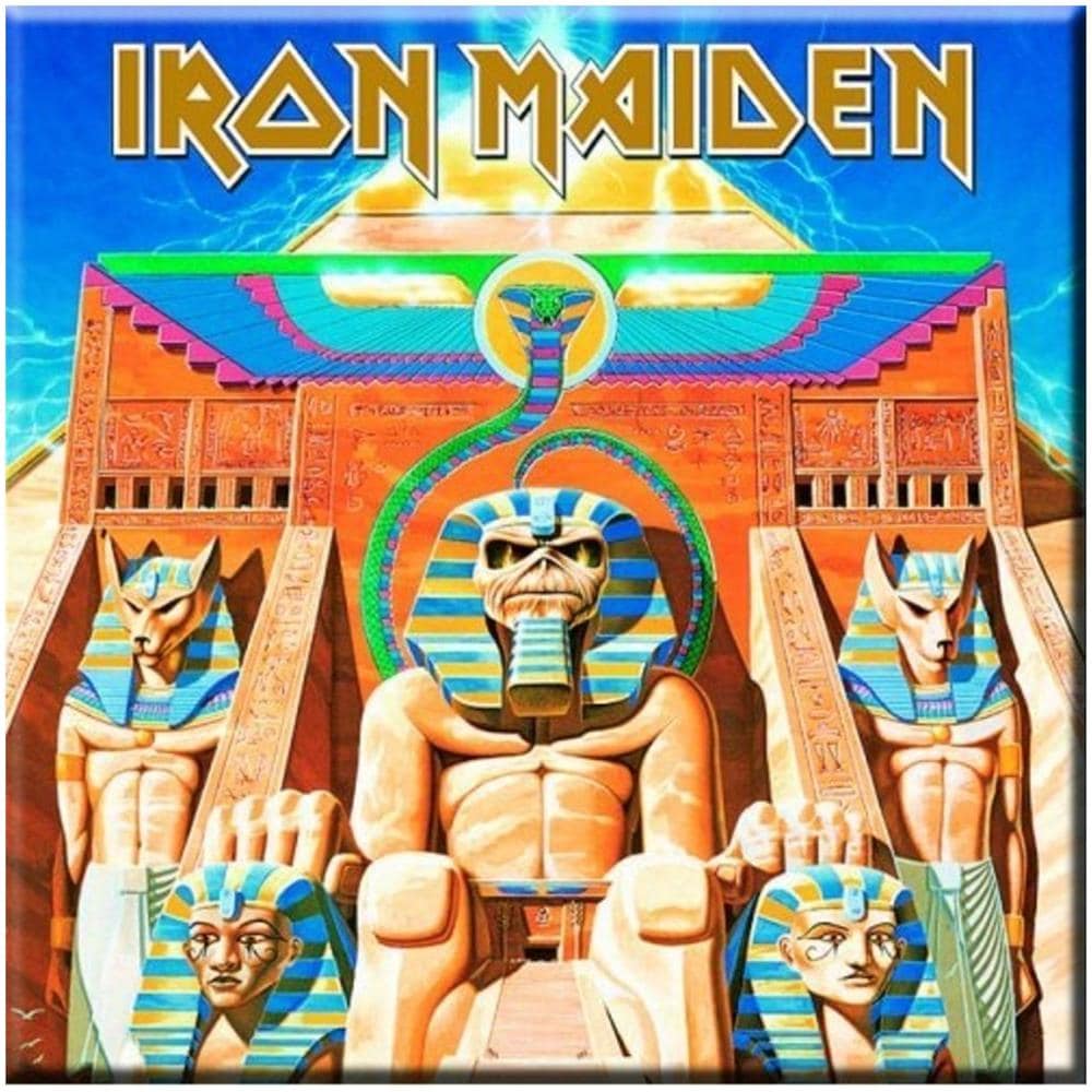 Iron Maiden - Power Slave (magnete) - Foto 1