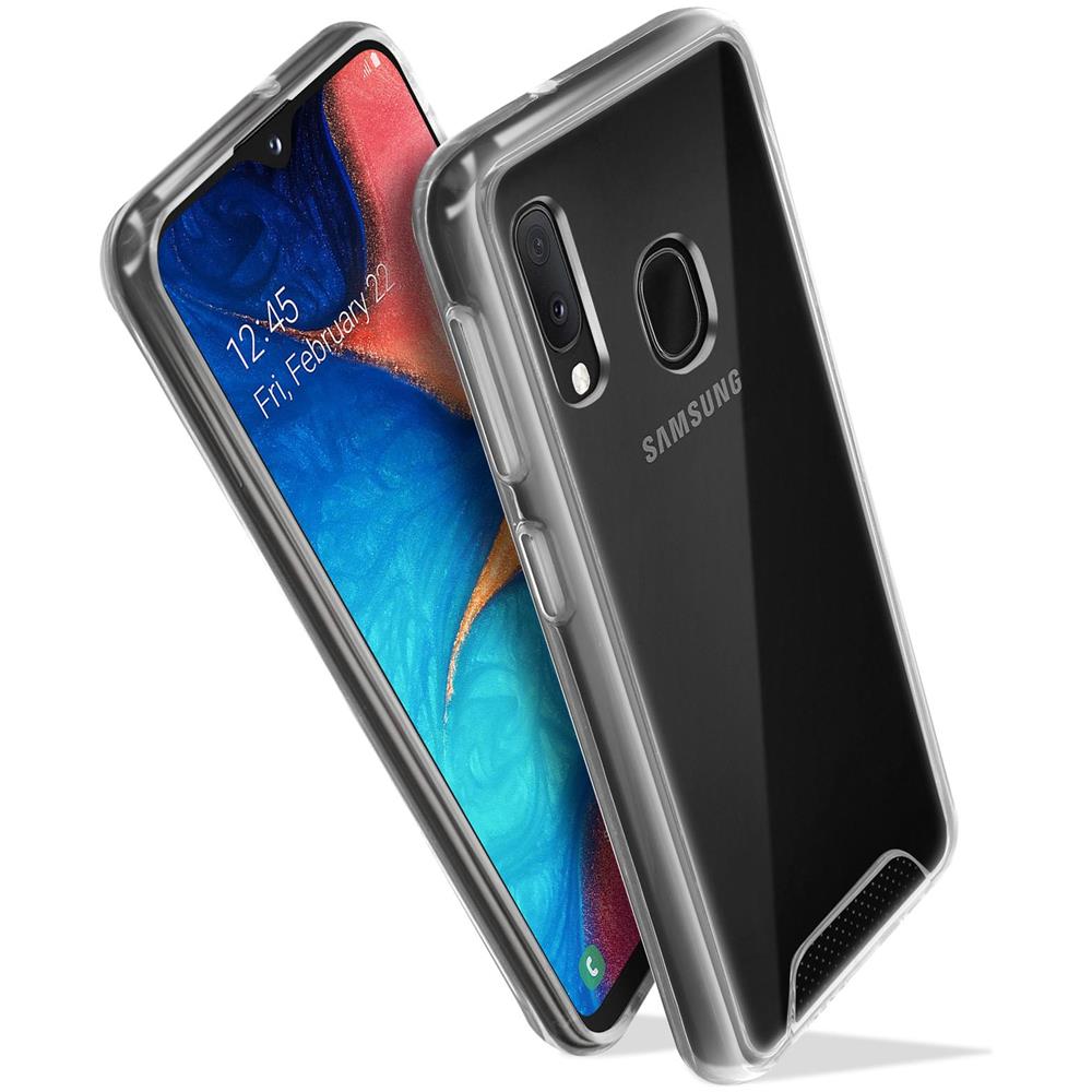 Cover Samsung Galaxy A20e Bi-materiale Collezione Cristal Trasparente - Foto 5