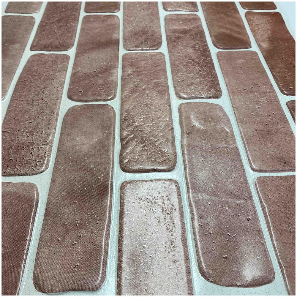 Pannelli 3d Rivestimento A Parete In Pvc Effetto Mattoni Antichi Realistici E Isolanti. - Foto 2