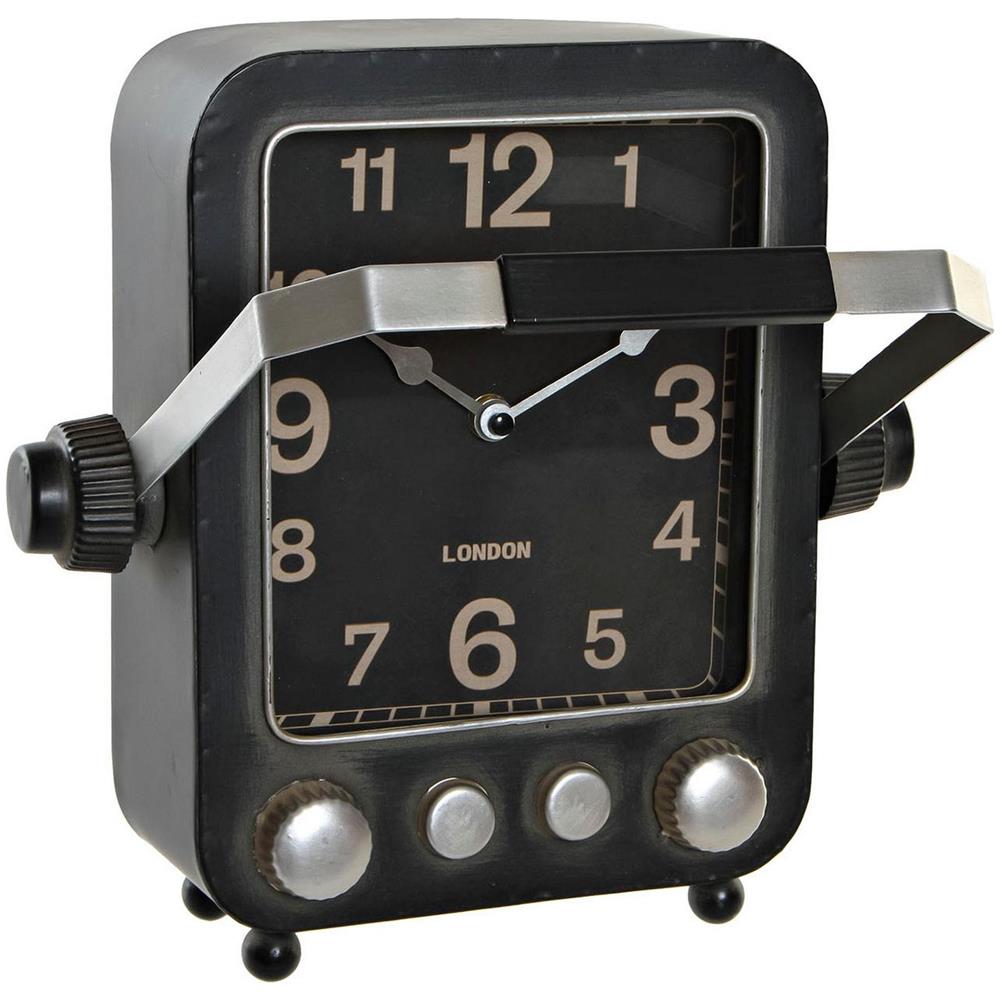 Orologio Da Tavolo Vintage Ferro (28 X 10 X 31.5 Cm) - Foto 2