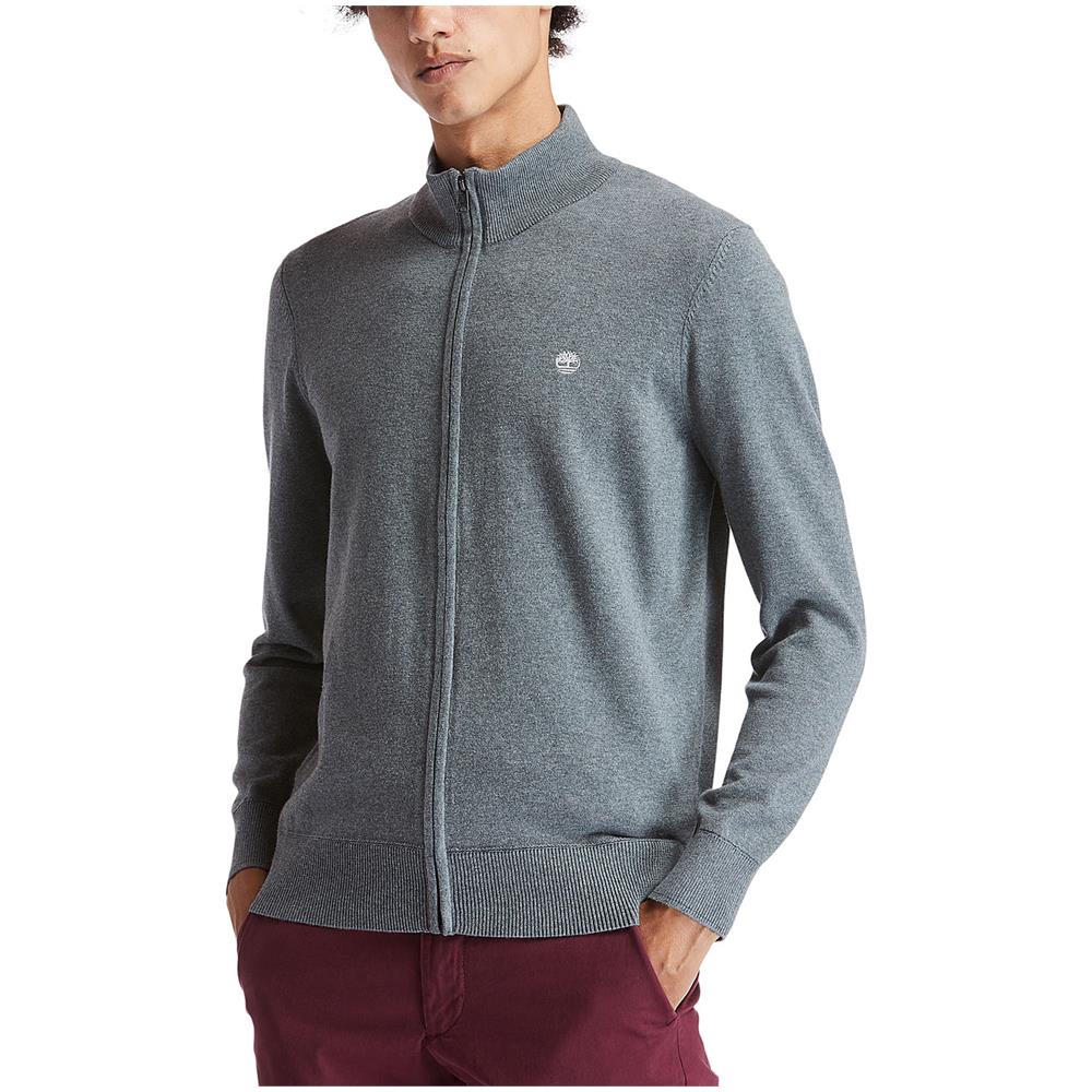 Maglione Da Uomo Full Zip Williams River Grigio Taglia M Codice A2bmzu14 - Foto 1
