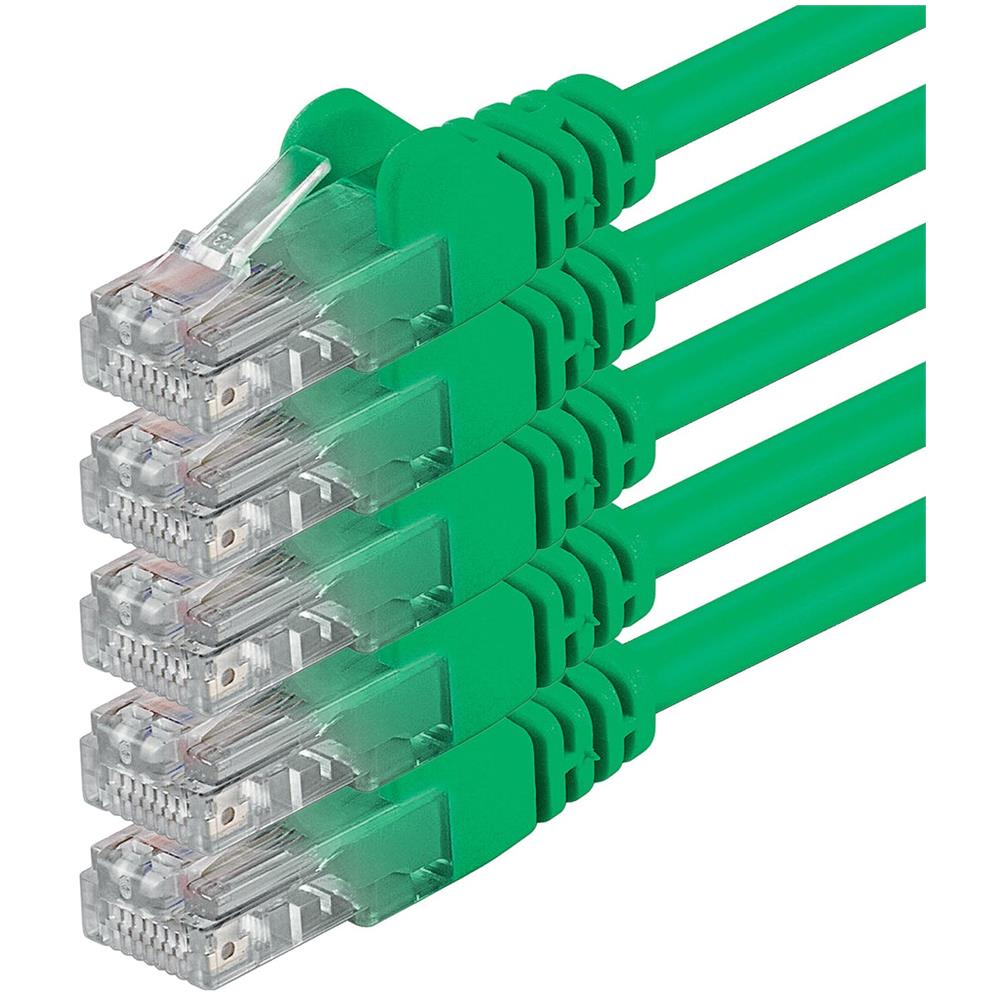 1.0m 2x RJ-45 Cat6 UTP M / M, 1m, Cat6, U / UTP (UTP)  - Foto 1