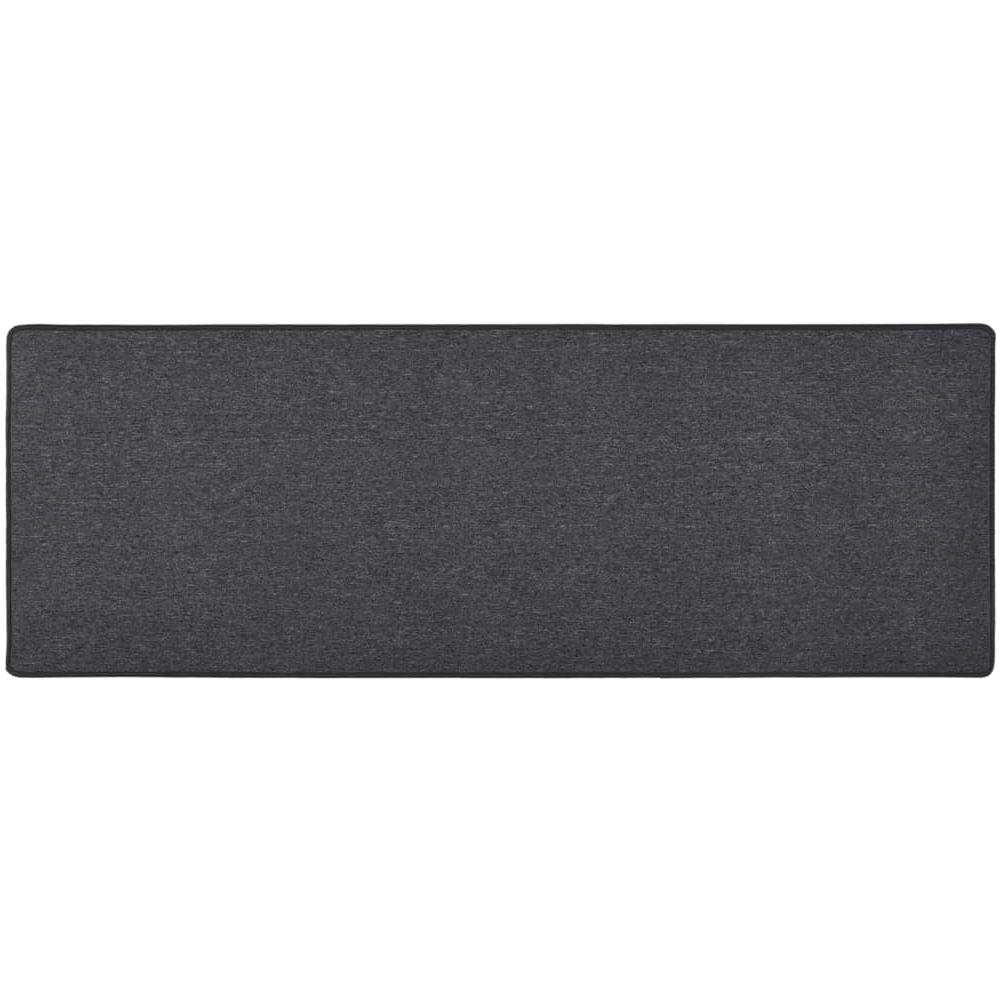 Tappeto Corsia Antracite 80x250 Cm - Foto 1