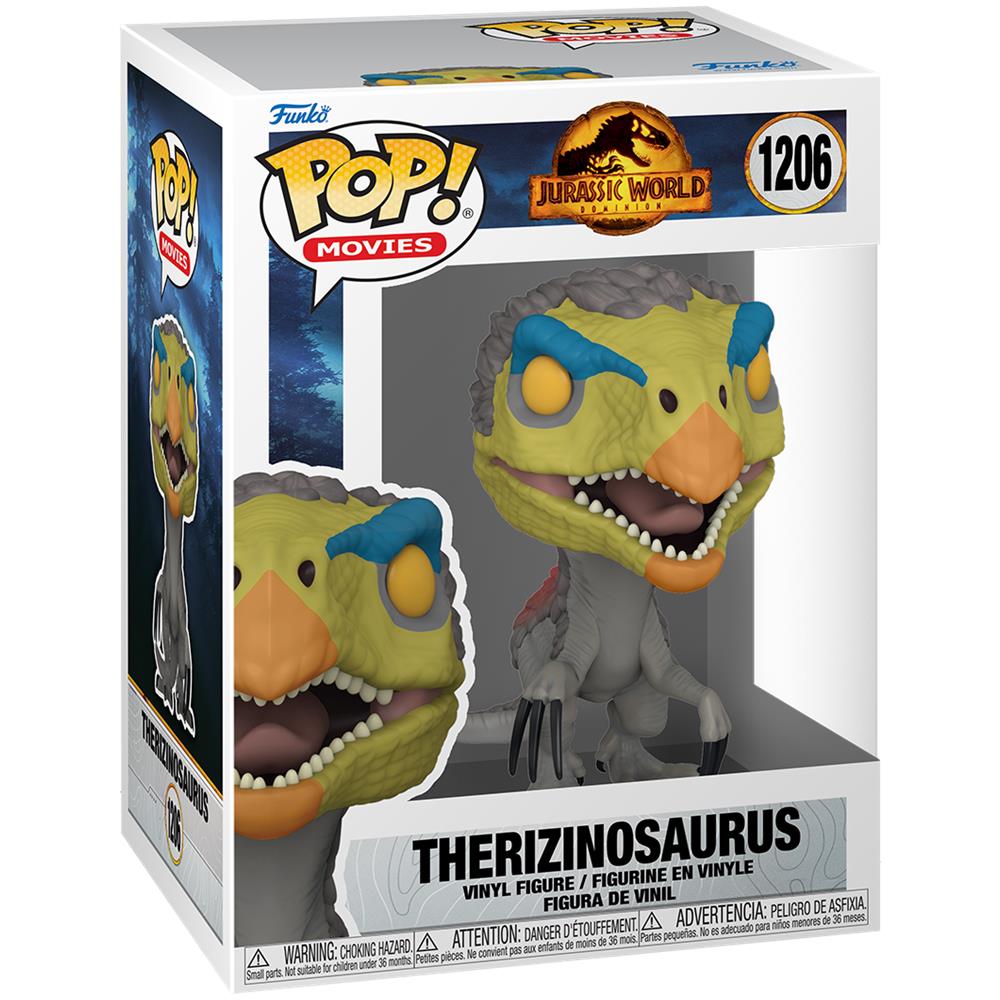 Jurassic World 3 Pop! Movies Vinyl Figure Therizinosaurus 9 Cm - Foto 2