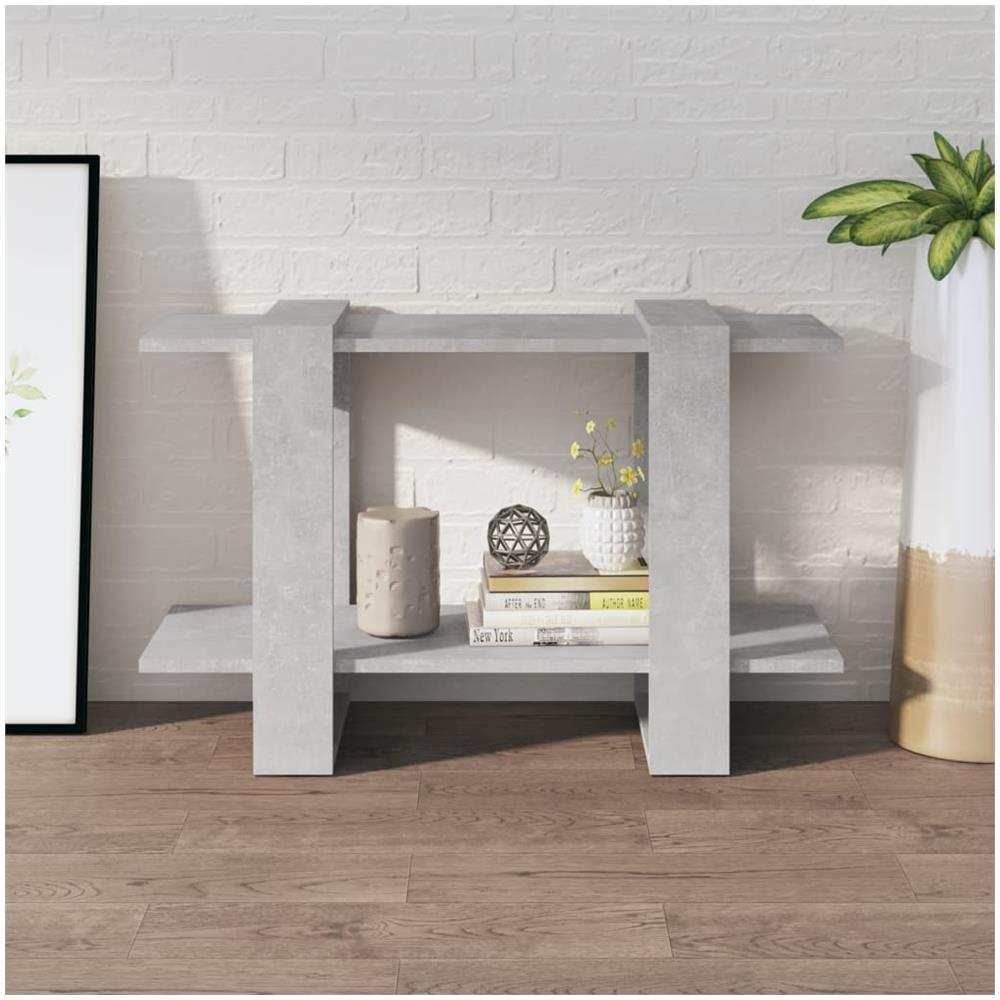 Libreria / divisorio Grigio Cemento 80x30x51 Cm - Foto 3