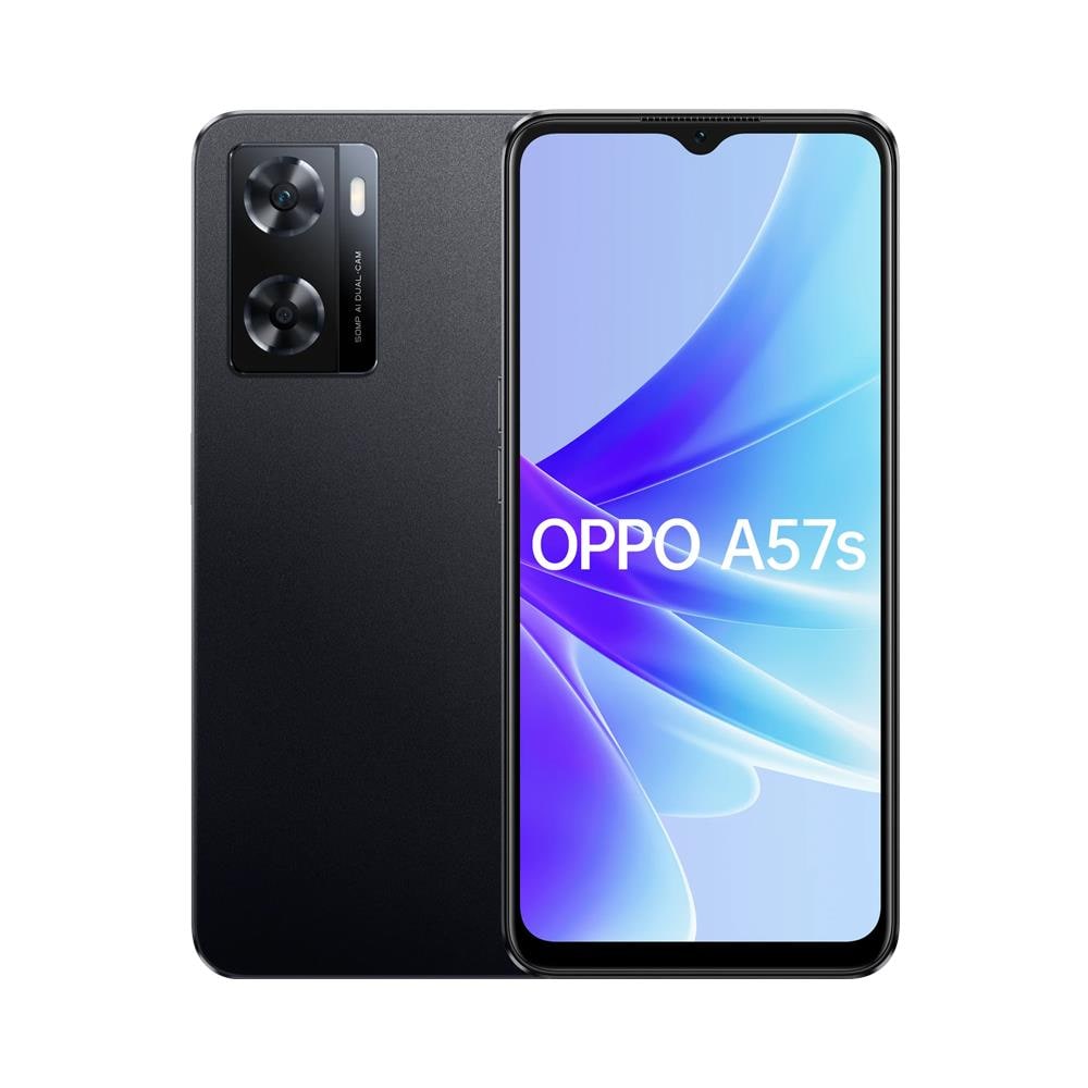 A57s 128GB 4GB Ram Dual Sim Display 6.56" HD+ Slot Micro SD Fotocamera 50 Mpx Android Starry Black - Foto 1