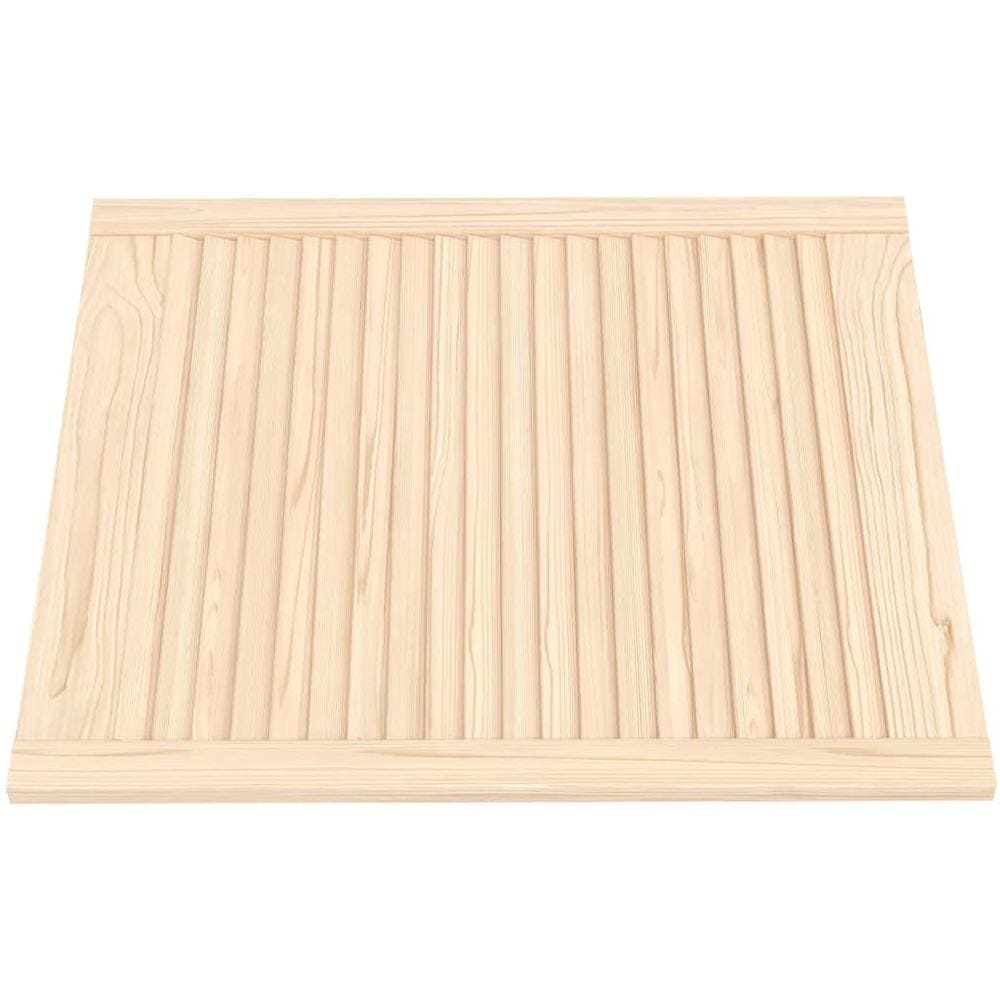 Anta con Design a Lamelle 69x59,4 cm in Legno di Pino - Foto 2