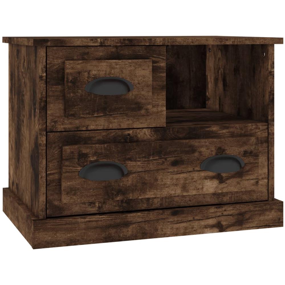 Comodino Rovere Fumo 60x39x45 Cm - Foto 2
