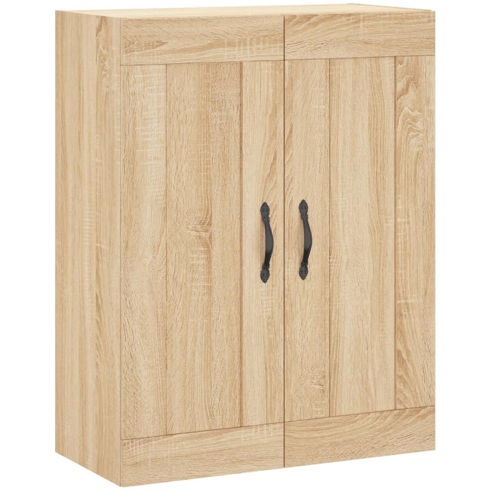 Mobile A Parete Rovere Sonoma 69,5x34x90 Cm Legno Multistrato - Foto 2