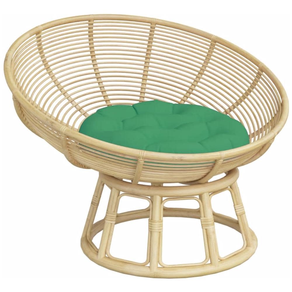 Cuscino Rotondo Verde 60x11 Cm In Tessuto Oxford - Foto 3