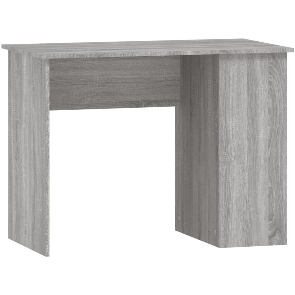Scrivania Grigio Sonoma 100x55x75 Cm In Legno Multistrato - Foto 2