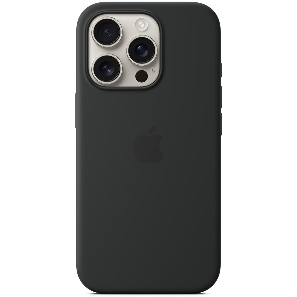 Custodia MagSafe in silicone per iPhone 16 Pro - Colore: Nero - Foto 2