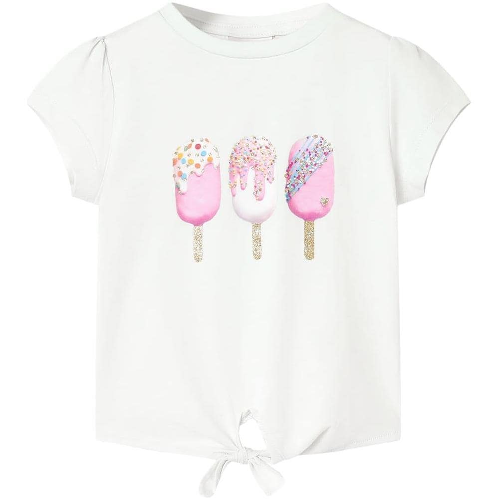 Maglietta per Bambini Ecru 116 - Foto 1