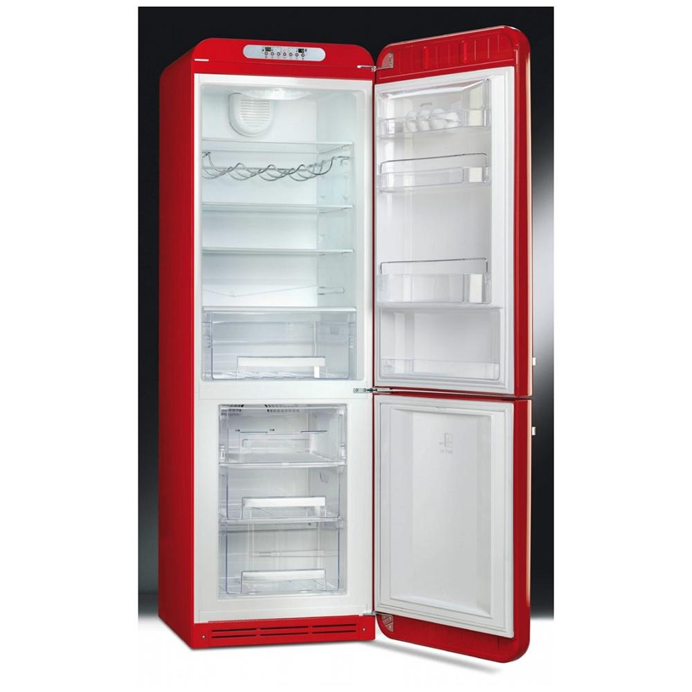 SMEG - Frigorifero Combinato FAB32RRN1 Anni \'50 No Frost Classe A++ ... SMEG - Frigorifero Combinato FAB32RRN1 Anni \'50 No Frost Classe A++ ...