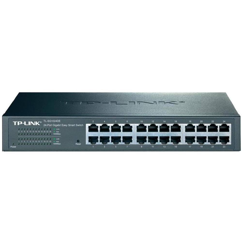 Switch TL-SG1024DE Gestito L2 RJ-45 Gigabit Ethernet (10/100/1000) 10BASE-T, 100BASE-TX, 1000BASE-T Nero - Foto 2