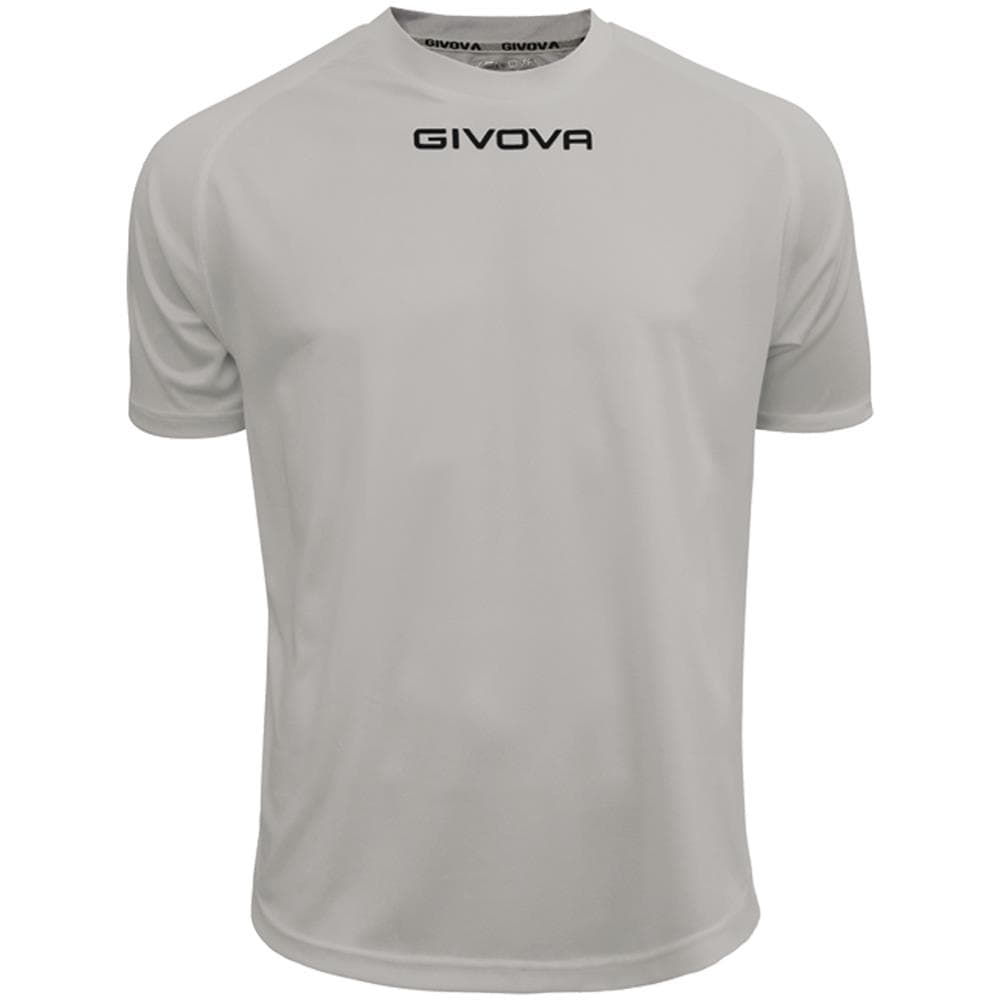 T - Shirt One Grigio Chiaro Corsa Sport Uomo Staff Running Jogging Allenamento Relax Calcio Calcetto Torneo Scuola Sport - Taglia Xs - Foto 1
