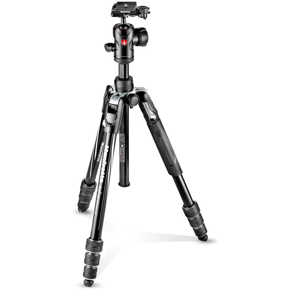 Treppiede con Testa a Sfera Befree Advanced in Alluminio con Chiusura Twist Colore Nero - Foto 1