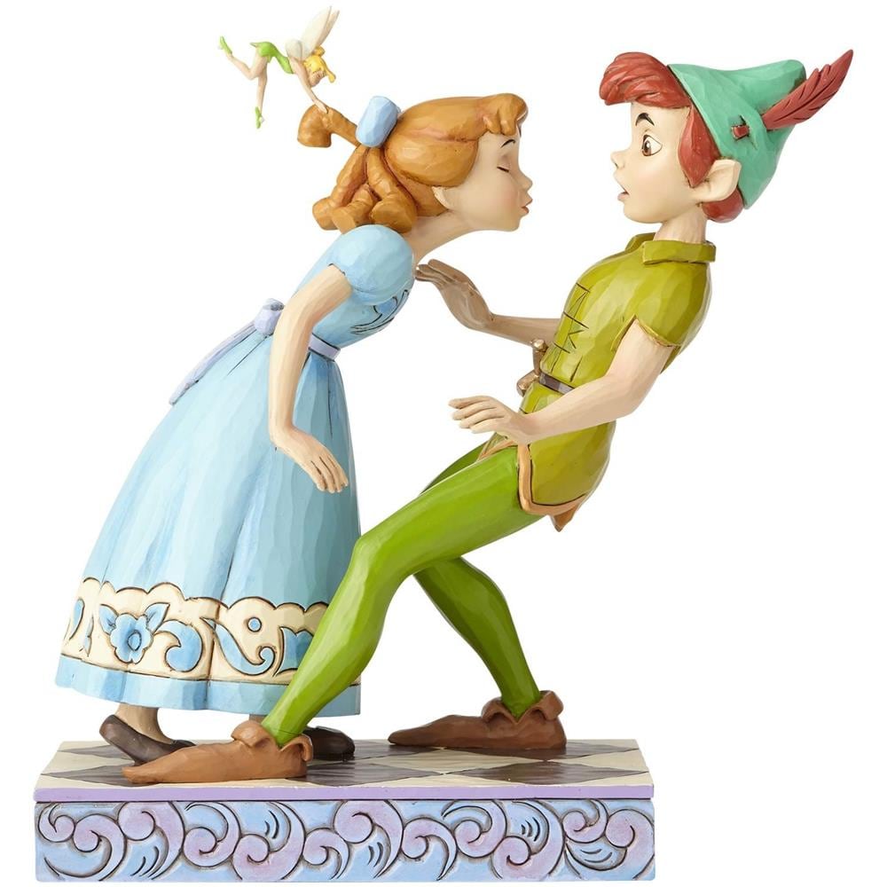 An Unexpected Kiss (peter & Wendy 65th Anniversary Piece) Disney Traditions Figurine - Foto 1