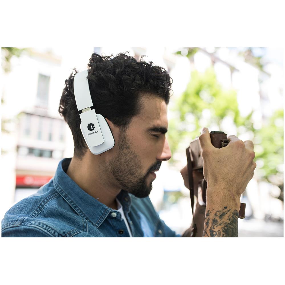 Magnussen H4 Hb1000203 Cuffie Wireless Con Bluetooth Con Astuccio Autonomia 10 Ore Ricarica 3 Ore - Foto 2