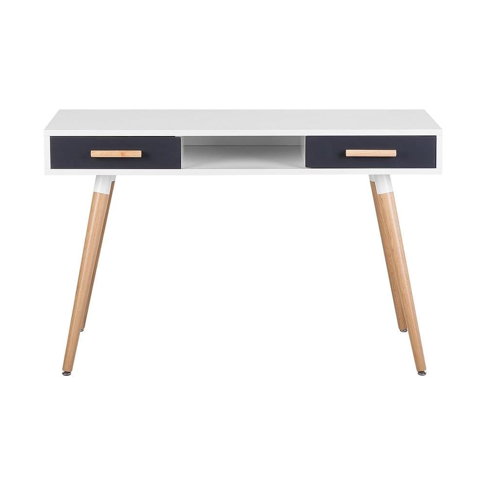 Toeletta Scrivania Frisco Grigio 120 Cm 45 Cm Con Contenitore - Foto 2