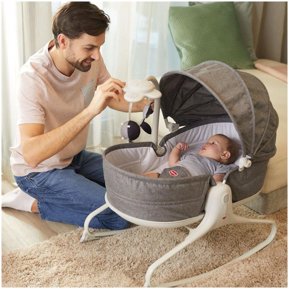 Transat Rocker Napper Cozy Evolution Gris Chiné - Foto 8