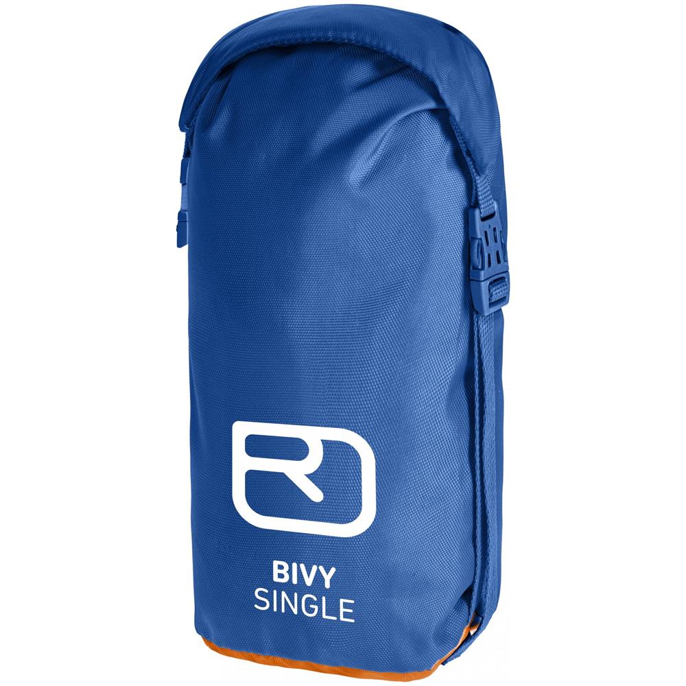 Bivy Single Adulto Rectangular sleeping bag Poliuretano Blu, Arancione - Foto 2