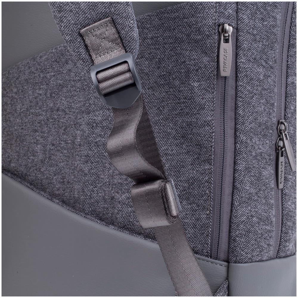 7960 Zaino per MacBook Pro e Notebook Fino a 15,6" Colore Grigio - Foto 10