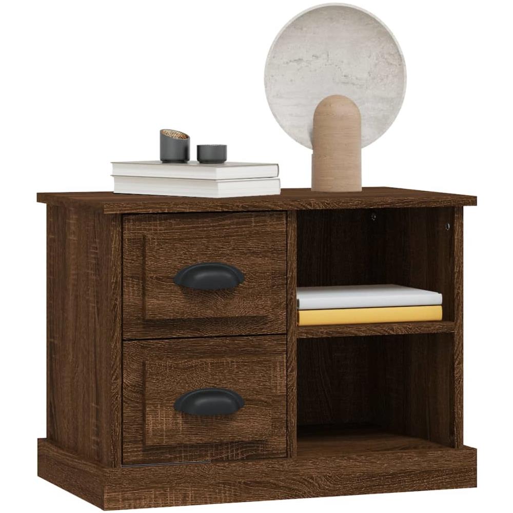 Comodino Rovere Marrone 60x35,5x45 Cm - Foto 9
