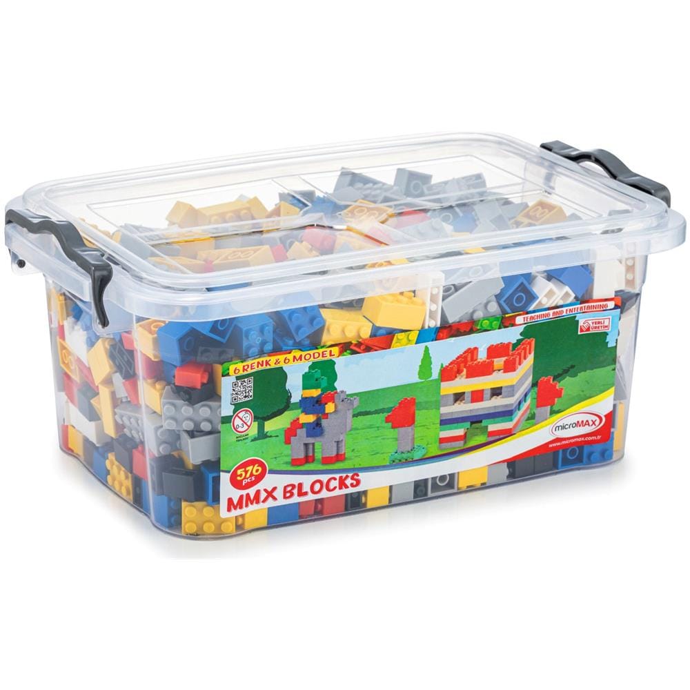 Set blocchi da costruzione 576 Pezzi in Scatola di Plastica - Foto 1