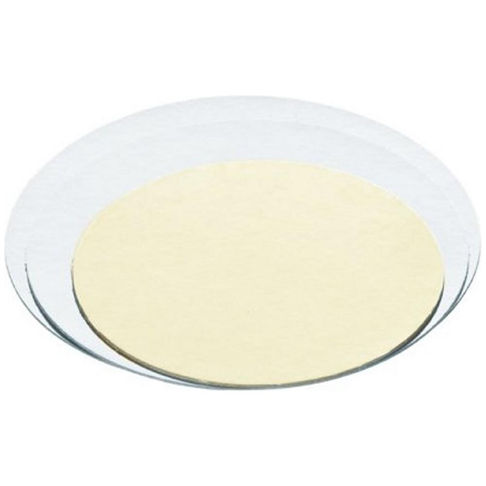 Sottotorta Tondo Accoppiato Oro E Argento - Cm 40 - Foto 1